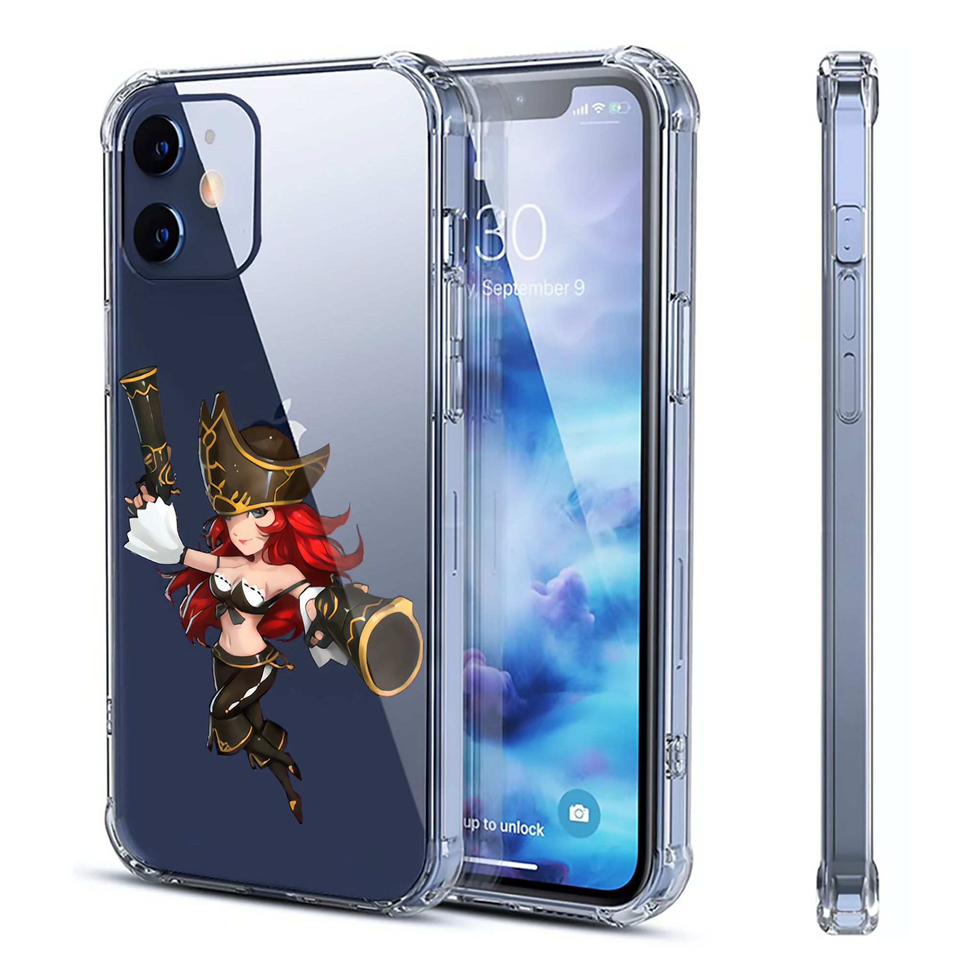 （画像用） リーグ・オブ・レジェンド League of Legends LOL 【iPhone 12シリーズ対応】透明スマホケース（クリアソフトケース）